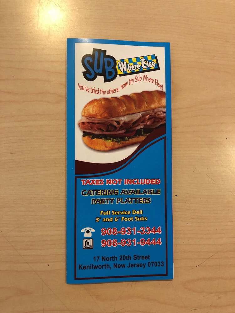 Sub Where Else menu 3